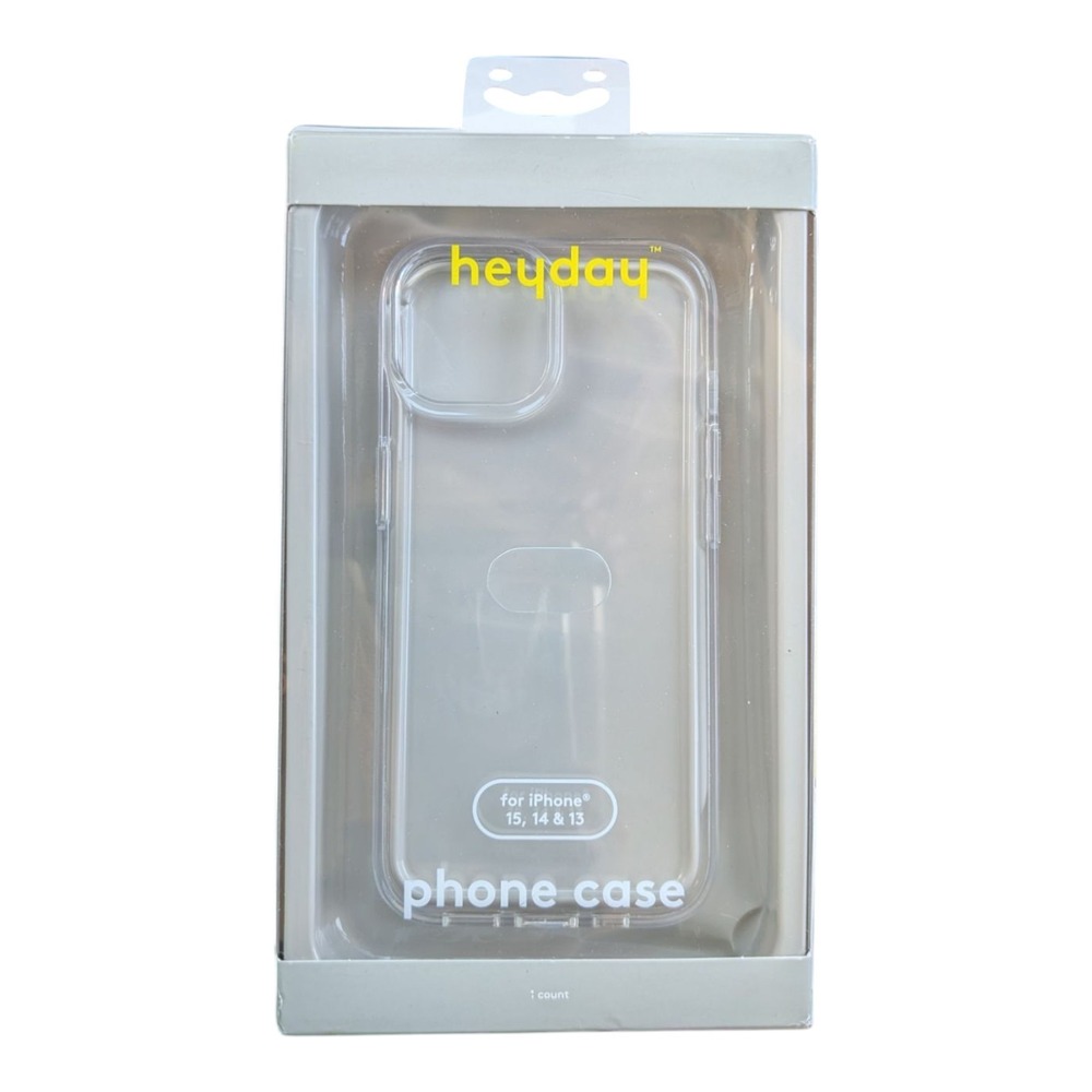 K5. Heyday Case for‎ Apple iPhone 15/14/13 - Clear